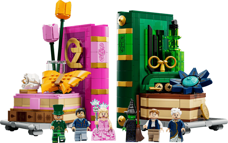Suporte de Livros da Glinda e Elphaba