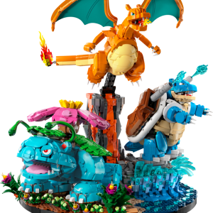 Venusaur, Charizard e Blastoise